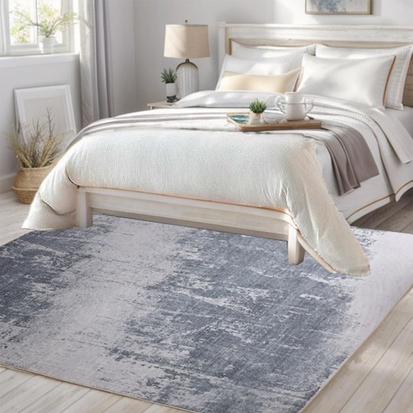 KAZAMI Other - Modern Abstract Soft Area Rug - 5x7 Large Washable Rugs